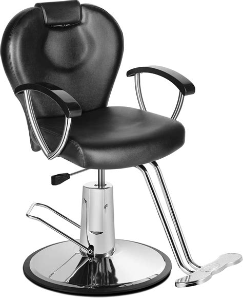 reclining salon chair with headrest|all purpose reclining hydraulic chair.